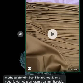 Şehri Moda Butik Şehrimoda Defolu Ürün Satıp İade Almıyor