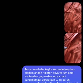 Şehri Moda Butik Şehrimoda Defolu Ürün Satıp İade Almıyor