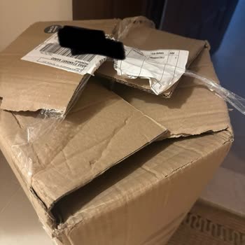 Aras Kargo Parçalanmış Kırık Teslimat