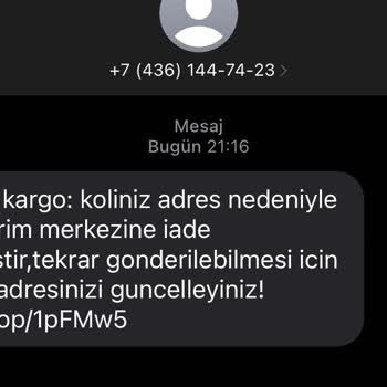 Kargonuz Teslim Edilmedi