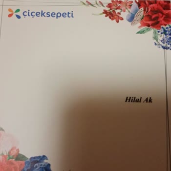 Çiçek Sepeti Mesaj Kartsız Ürün Teslimi Yaptı.