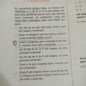 Benim Hocam Yayınevi Çözümlü Soru Bankasındaki Uyuşmazlık Sorunu