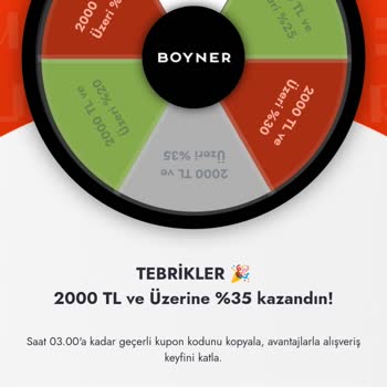 Boyner Kupon Mağduriyeti Yaşıyorum