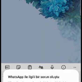 WhatsApp Da Bir Kişiye Mesaj Atamıyorum