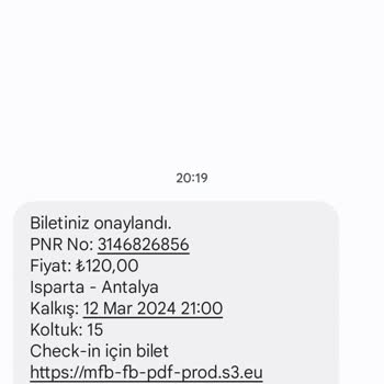 Kamil Koç Kalkış Saatleri Yanlış