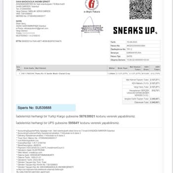 Sneaks Up Ve Puma Ayakkabı Hüsranı