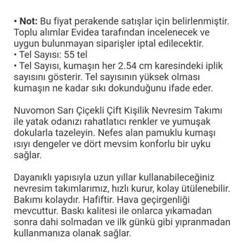 Evidea Markasının, Ürün Özelliklerini Yanlış Bilgilendirmesi.