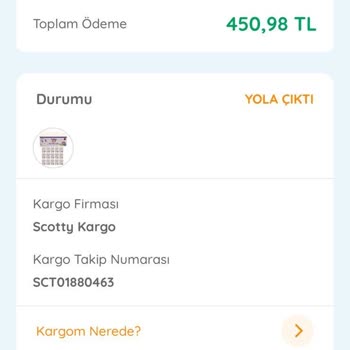 Ebebek Ürünlerinin Zamanında Gelmemesi!
