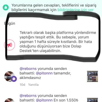Dolap Uygulaması Yorumlarımı Kapadı