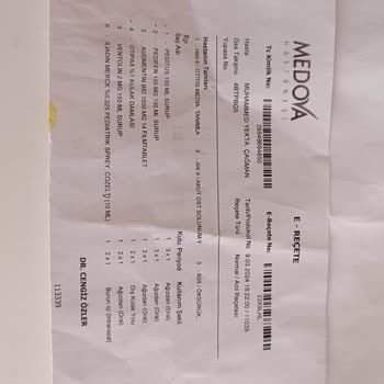 Medova Hastanesi Yanlış Tedavi Yanlış İlaç Paramızla Rezil Oluyoruz