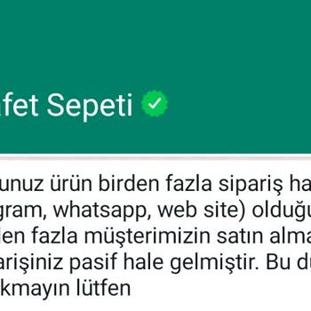 Kıyafet Sepeti Ücret İadesi Yapmıyor