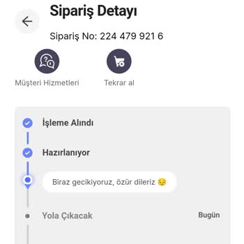 istegelsin Asla Gelmeyen Sipariş