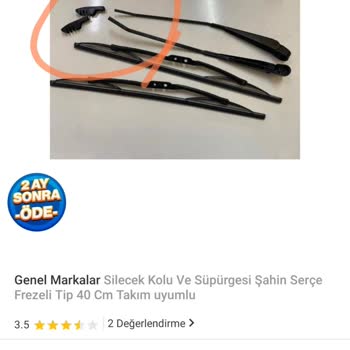 Trendyol Görselde Olan Ama Elimize Ulaşmayan Eksik Parça,