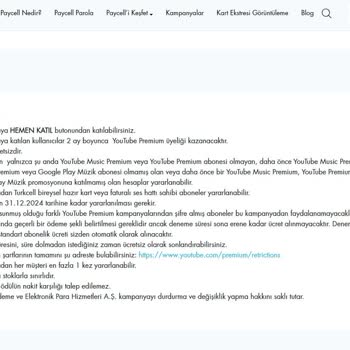 Paycell Kampanya Yaptığını Gösterip Müşteriyi Yanıltıyor