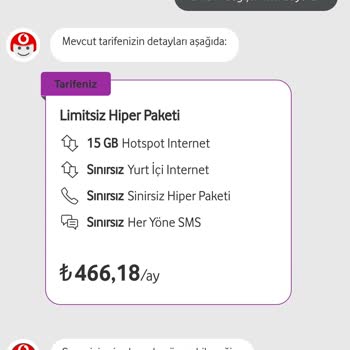 Vodafone Hakkımı İhlal Etmesi