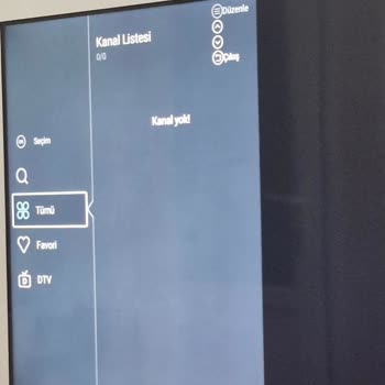 Onvo TV Kanal Listesi Yok