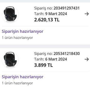 ebebek Ürünümün 1 Haftadır Kargolanmasını Bekliyorum