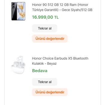 Hepsiburada Honor 90 Cihazının İndirim Üstüne İndirime Girmesi.