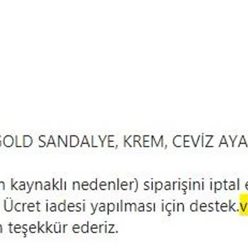 Vivense Ürün Gönderemiyor, Parayı Da İade Etmiyor