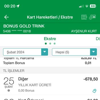 Garanti BBVA Kart Aidatı Mağdurluğu