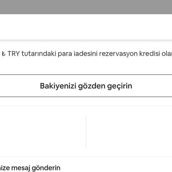Airbnb Pişmanlıktır, Para İadesinin Alınmaması