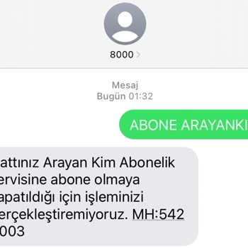 Vodafone Arayan Kim Sorunu