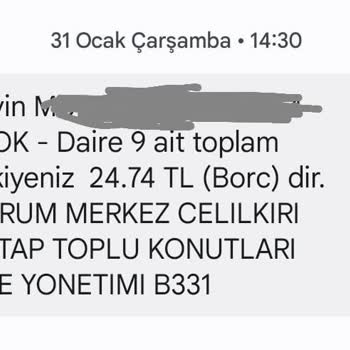 Çorum Akkent TOKİ Şikayet