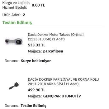 Epttavm Sipariş Verdim 10 Gündür Daha Kargo Yapılmadı