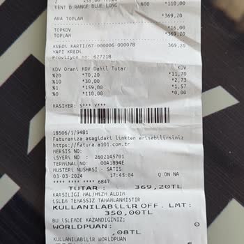 A101 Kredi Kartından 2 Kere Çekim Yapıyor