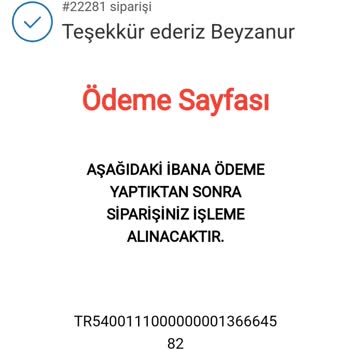 Mi Via Butik (miviabutik.com) Ödenen Para Gelmeyen Ürün