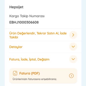 ebebek Ürün Kargoda Gelemedi