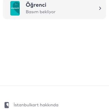 İstanbul Kart Başvurusu