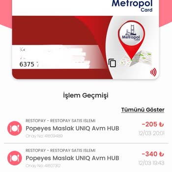 Popeyes Uniq Maslak Şubesi Kalitesizliği Ve Buz Gibi Çıkan Menü