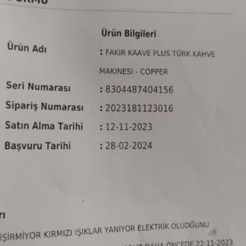 Teknosa Yeni Kahve Makinesinde Tekrarlayan Arıza Hayal Kırıklığı Yarattı