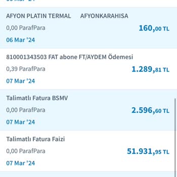 53500 TL Halkbank Fatura Faizi Adında Kartımdan Para Çekti Düzeltmedi