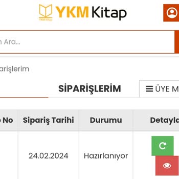 YKMkitap YKM Kitapevi İle Hiçbir Şekilde İletisim Kurulamıyor