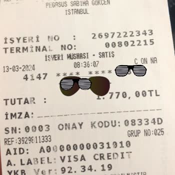 Pegasus Çalışanı Kapıda Kabin Bagaj İçin Haksiz Yere Ücreti Talep Etti