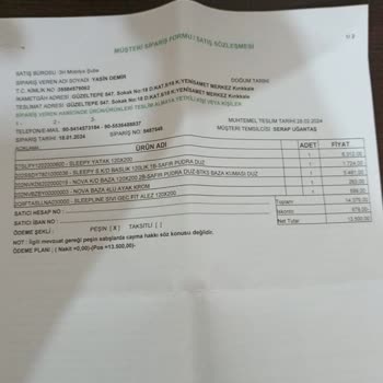 İstikbal Mobilyadan Ürün Almak Pişmanlık