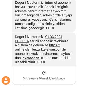 Türk Telekom Şirketinin Beni İnternetten Mahrum Bırakması