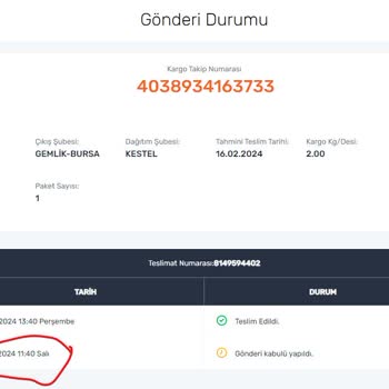 Trendyol Satıcı Paneli İade Bildirimleri Yapmıyor