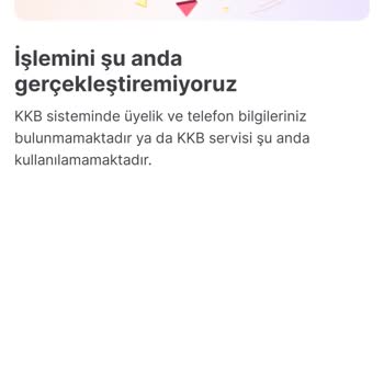 Hepsipay KKB Bilgi Hatası