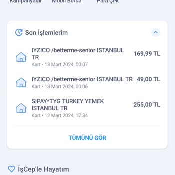 Betterme Onay Dışı Çekim Yapma