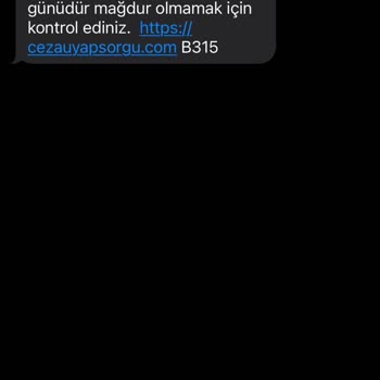 MA EGITIM (SMS) Gelen Asılsız Mesaj!