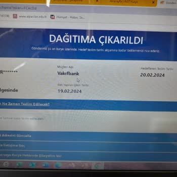 AGT Kurye (aynigunteslim.com) Kargom Bir Aydır Teslim Edilmedi