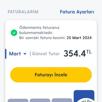 Turkcell Paket Yenileme Fatura İtirazı