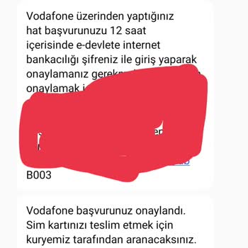 Vodafone'un İlgisizliği Yüzünden Mağdurum