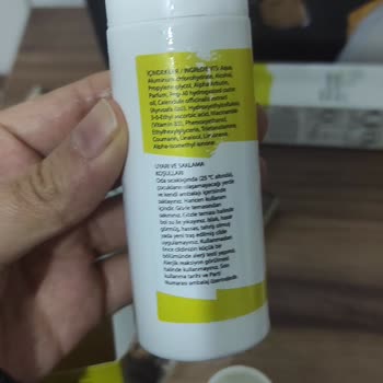 Rise & Shine Deodorant Dökülmesi