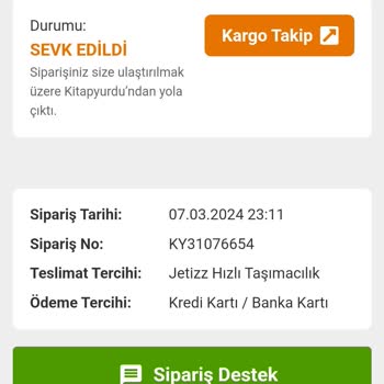 Kitapyurdu.comdan Dönüş Yapılmıyor.