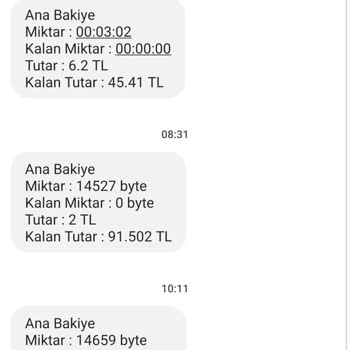Bimcell İnternet Kullanmadığım Halde Kesinti