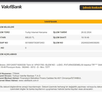 FaturaOdemelisin.net Mağduriyetimin Giderilmesini Talep Ediyorum